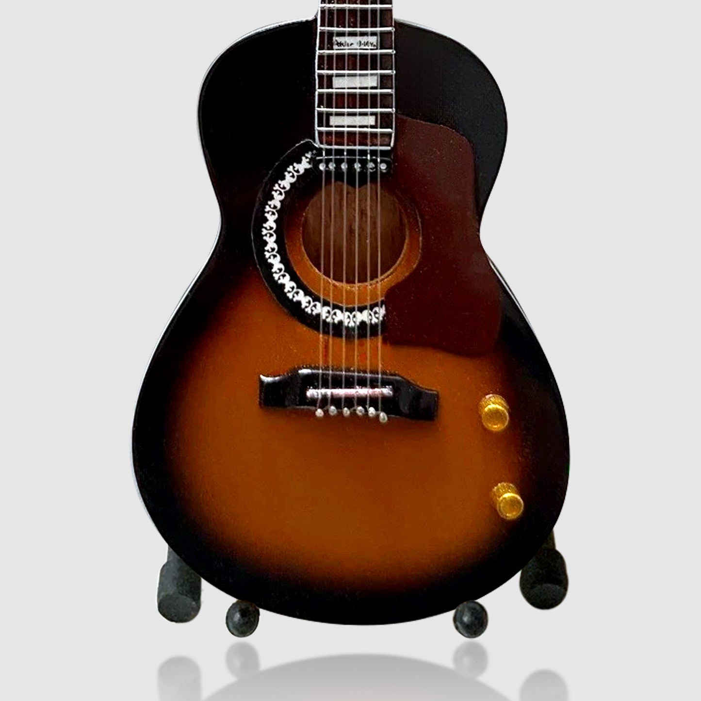 Acoustic Guitar Unique With Stand