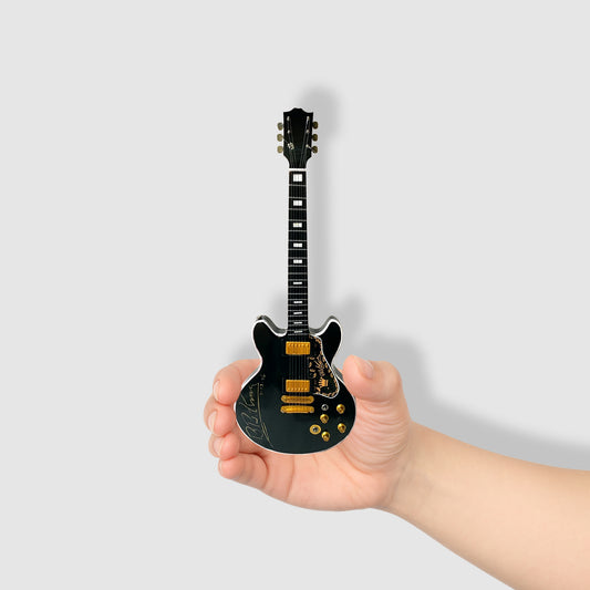 BB King Miniature 10” Guitar With Stand. Very Rare!