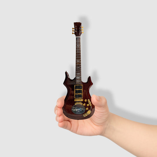 Jerry Garcia (Grateful Dead) 10” Guitar With Stand. Incredibly Detailed