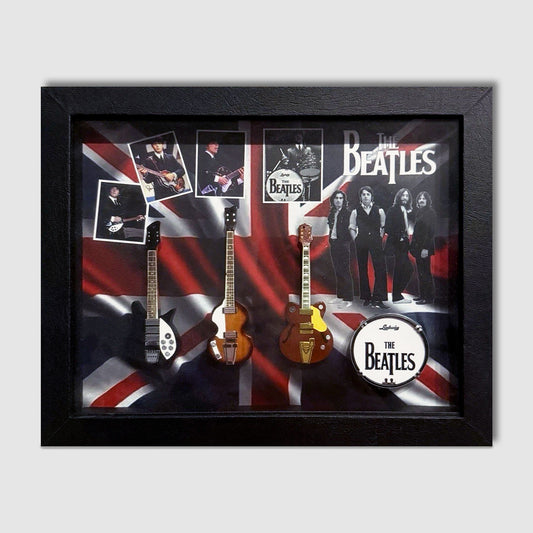 The Beatles Guitar Tribute Shadow Box Frame