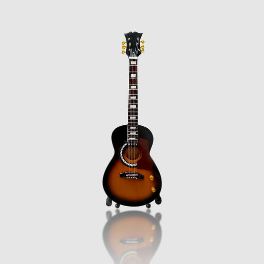 Acoustic Guitar Unique With Stand