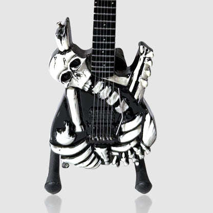 George Lynch (Dokken) miniature 10” tribute guitar with stand