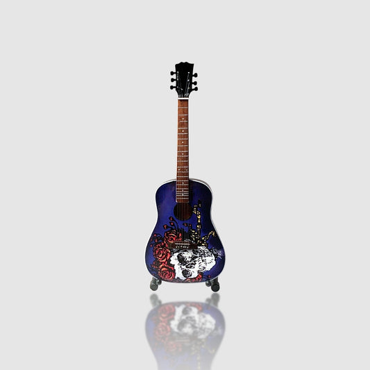 Grateful Dead Miniature 10” Guitar With Stand. On Sale!