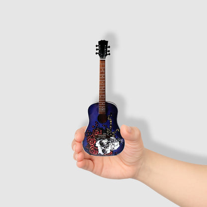 Grateful Dead Miniature 10” Guitar With Stand. On Sale!