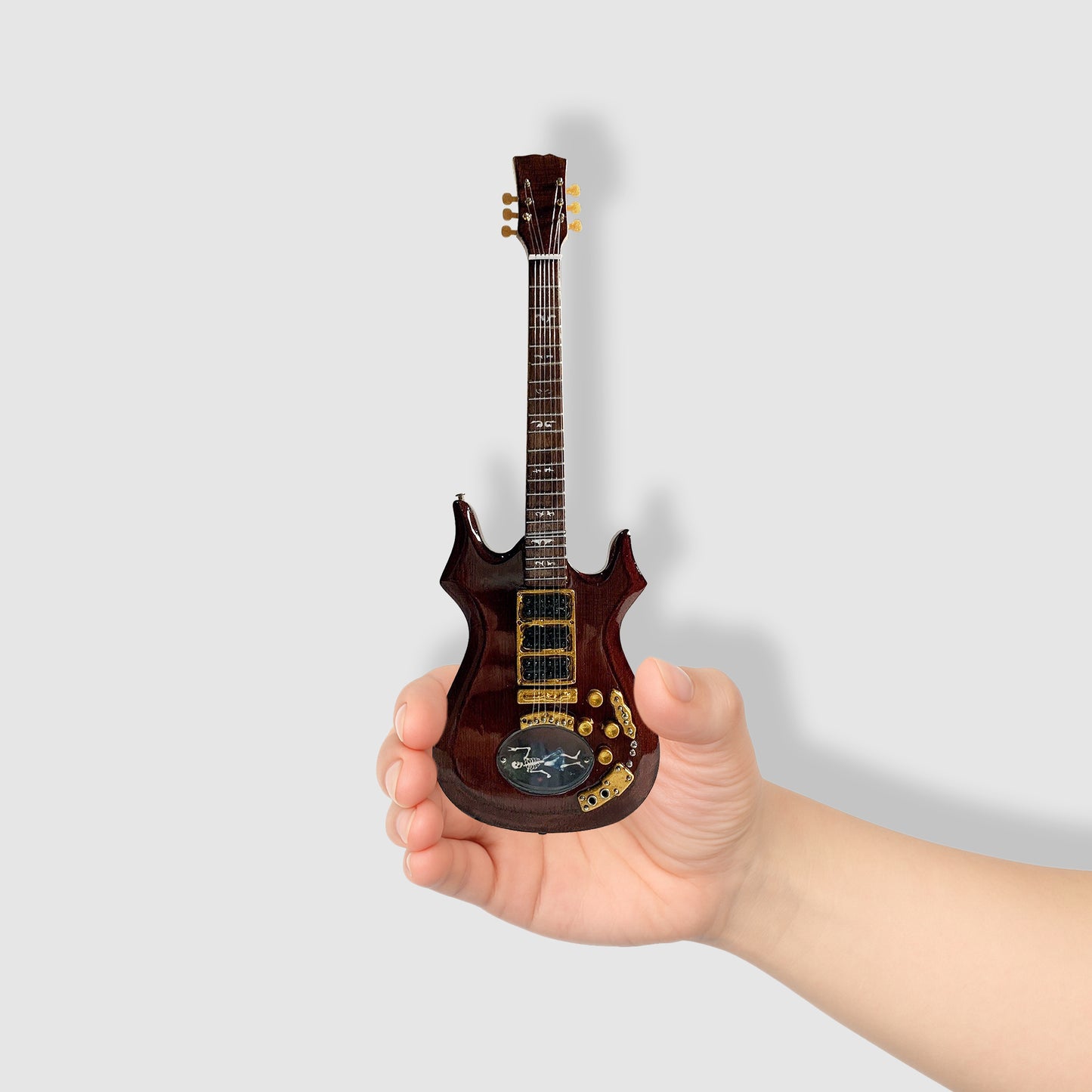 Jerry Garcia (Grateful Dead) 10” Guitar With Stand. Incredibly Detailed