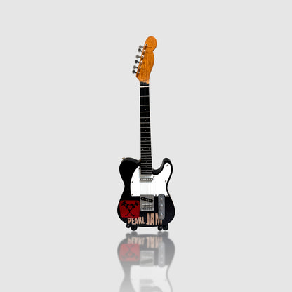 Pearl Jam Miniature 10” Guitar With Stand