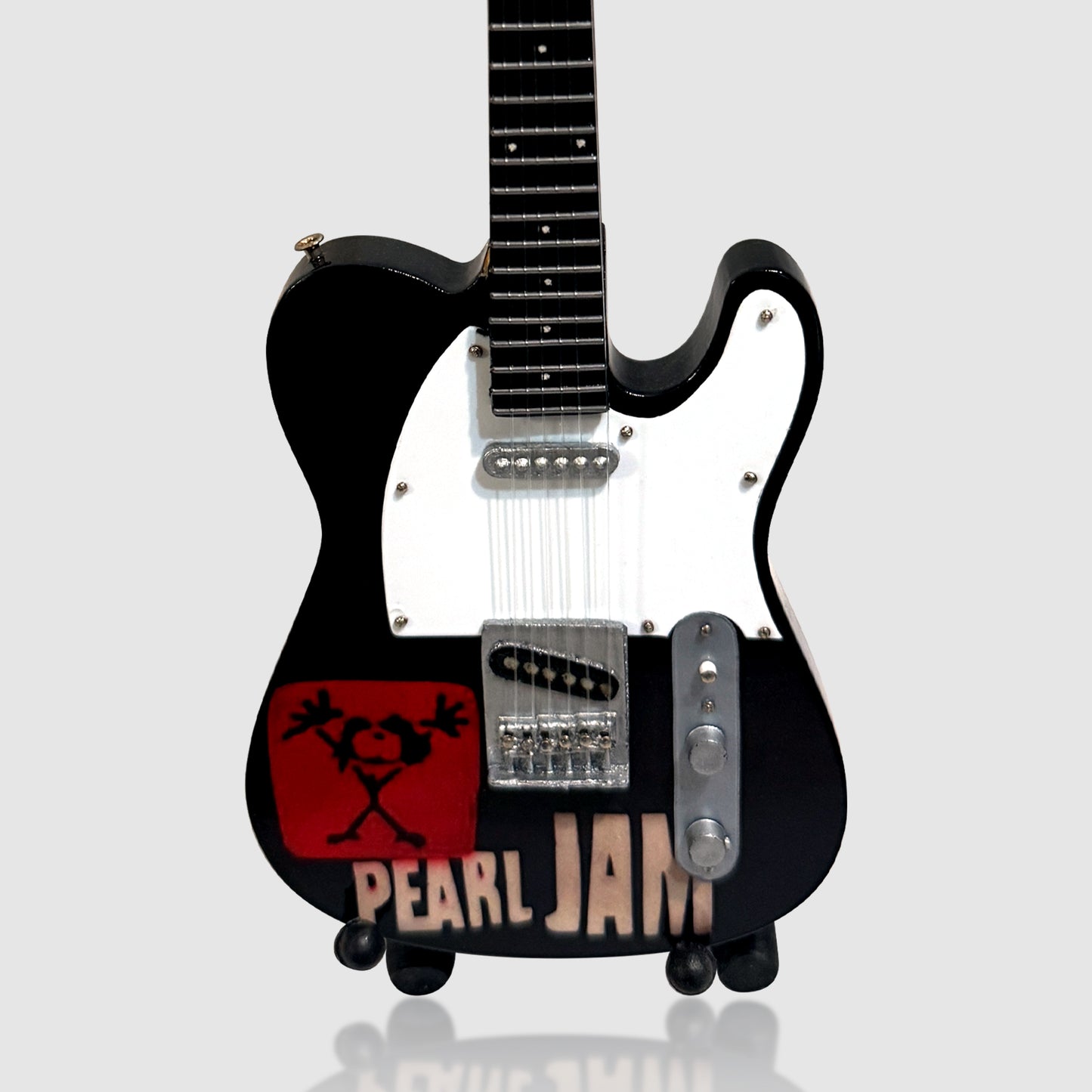 Pearl Jam Miniature 10” Guitar With Stand