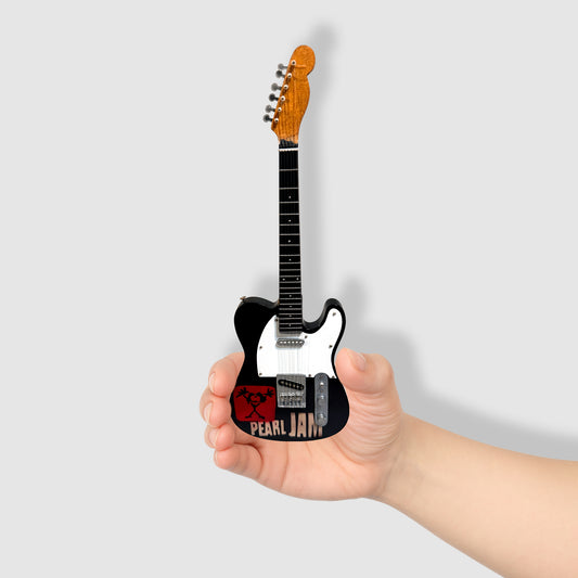 Pearl Jam Miniature 10” Guitar With Stand