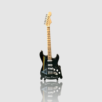 Pink Floyd (Dark Side Of The Moon) Miniature 10” Guitar With Stand