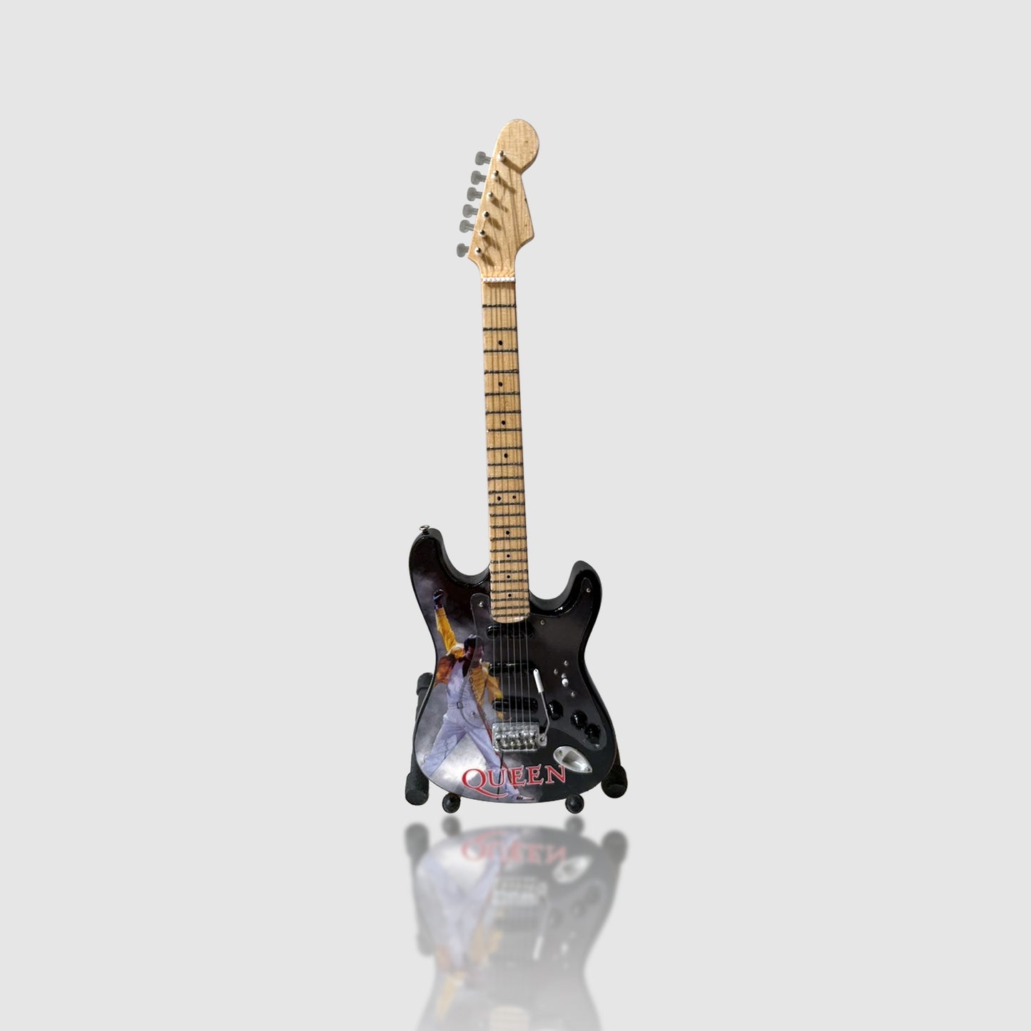Queen Miniature 10” Guitar With Stand