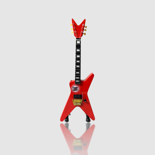 Sammy Hagar Miniature 10” Tribute Guitar With Stand