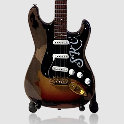 Stevie Ray Vaughan Miniature 10” Guitar With Stand