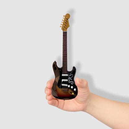Stevie Ray Vaughan Miniature 10” Guitar With Stand