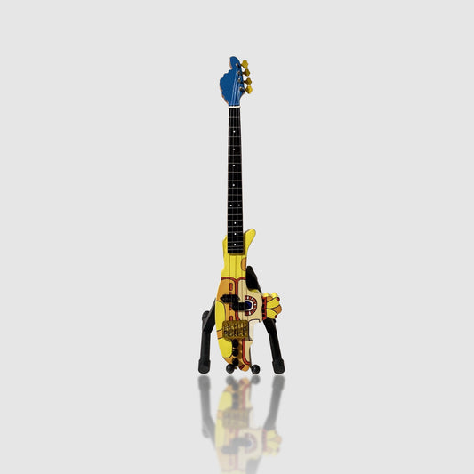 The Beatles Miniature 10” Guitar With Stand. 1:4 Scale