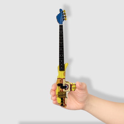 The Beatles Miniature 10” Guitar With Stand. 1:4 Scale