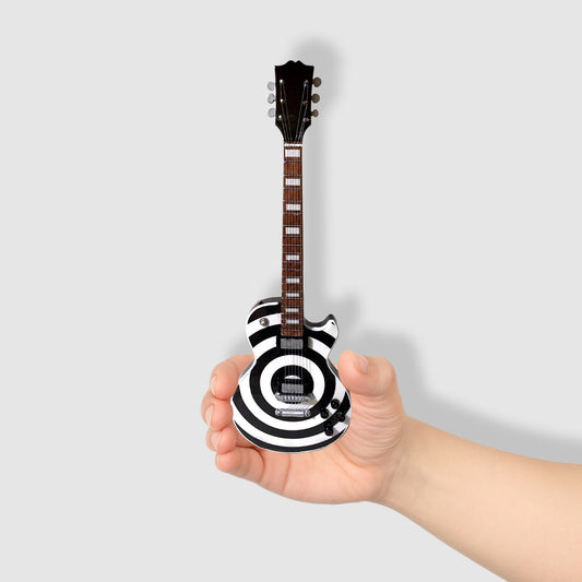 Zakk Wylde Miniature 10” Bullseye Guitar With Stand
